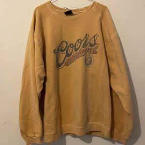 VINTAGE COORS LIGHT BEER ORIGINAL PULLOVER